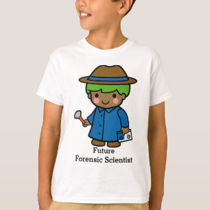 Camiseta Cientista forense do futuro