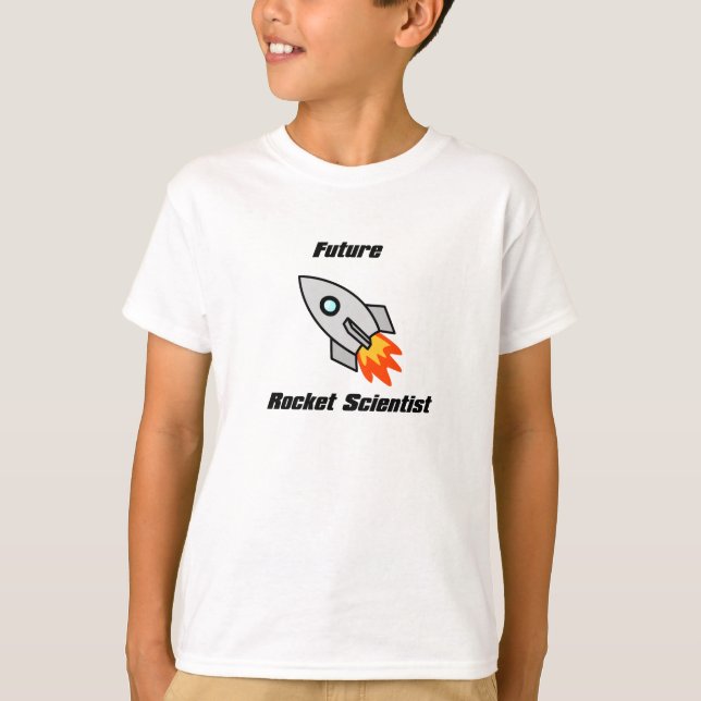 Camiseta Cientista futuro de Rocket (Frente)