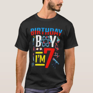 Camiseta Cientista Futuro Eu Tenho 7 Py