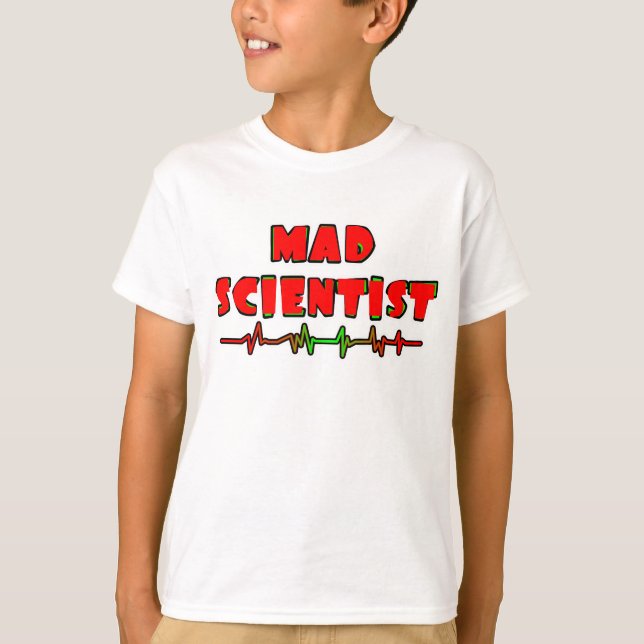 Camiseta Cientista louco (Frente)
