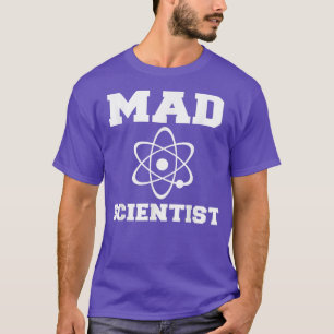 Camiseta Cientista Louco Nerd de Física Química Engraçada C