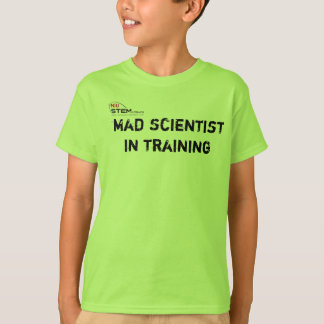 Camiseta Cientista louco no treinamento