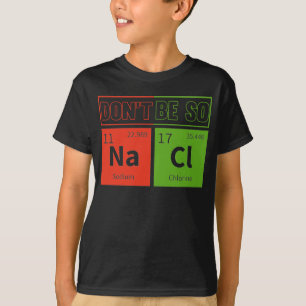Camiseta Cientista Sarcástico do Nerd Químico