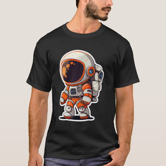 Camiseta Cientistas astróficos astronautas (Frente)