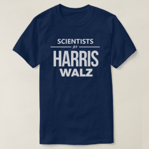 Camiseta Cientistas de Harris Walz