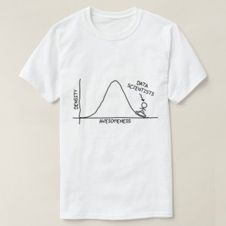 Camiseta Cientistas impressionantes dos dados