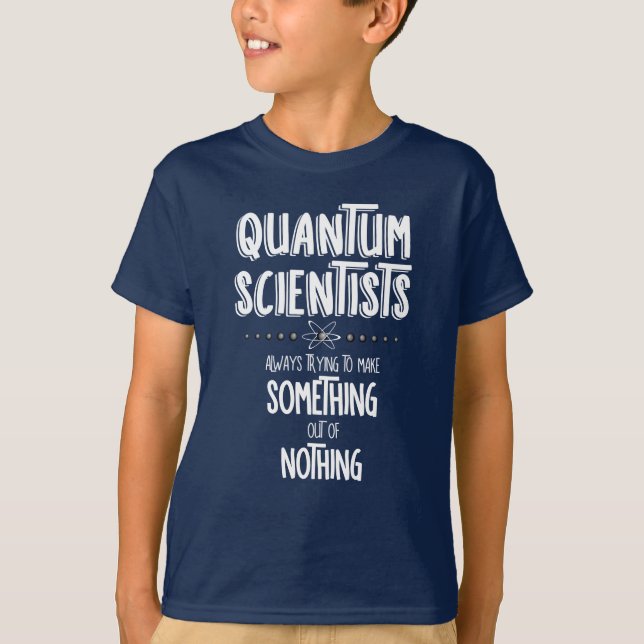 Camiseta Cientistas Quânticos (Frente)
