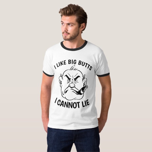Camiseta CIGAR AMA T-shirts masculinas engraçadas (Frente Completa)