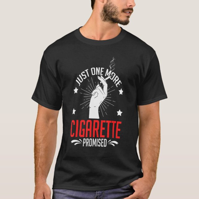 Camiseta Cigarette Smoking Electronic Smoker Case Smoke (Frente)