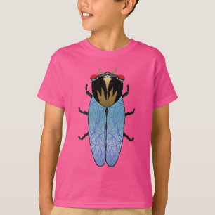 Camiseta Cigarra preta bonito