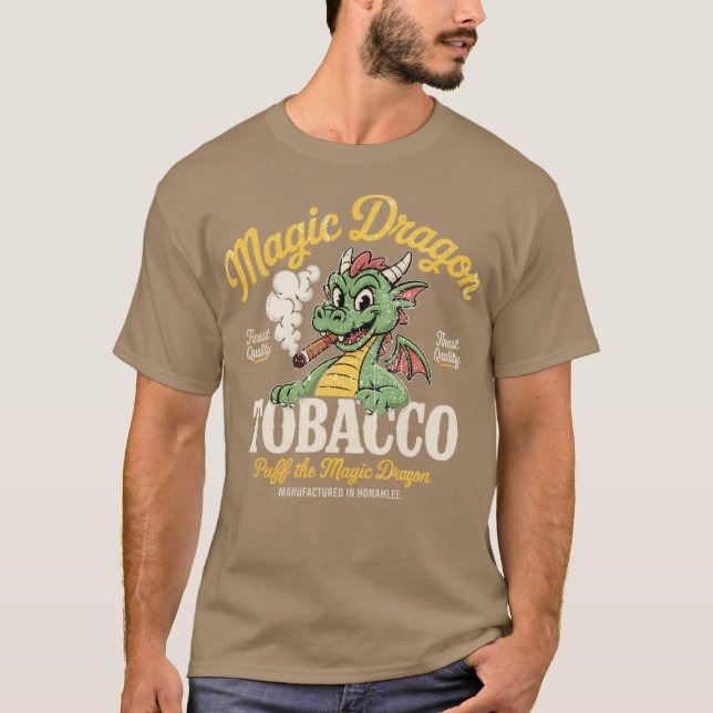 Camiseta Cigarro Magic Dragon (Frente)