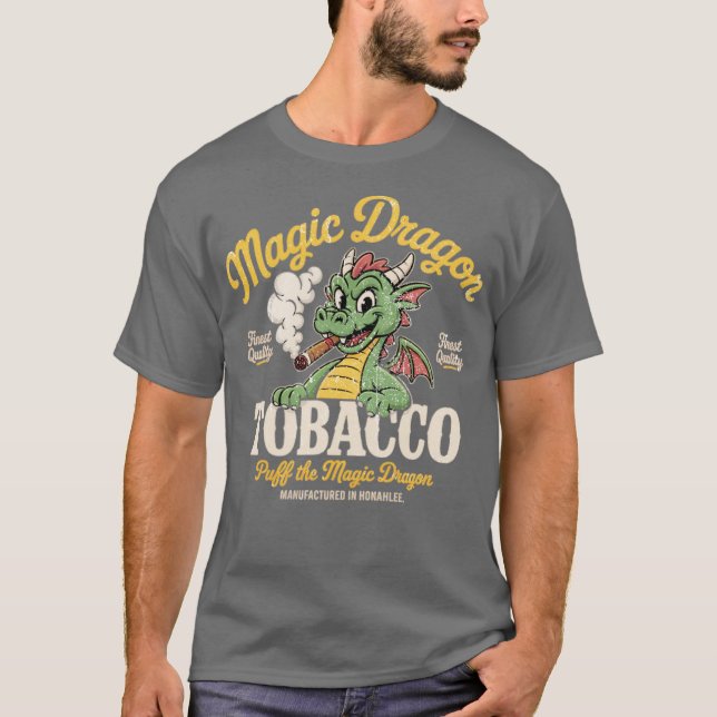 Camiseta Cigarro Magic Dragon (Frente)