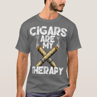 Camiseta Cigarros Engraçados legal São A Minha Terapia