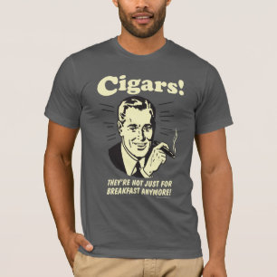 Camiseta Cigarros: Não Apenas Café da Manhã