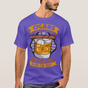 Camiseta Cigarros Resolvem A Maioria Dos Meus Problemas Com