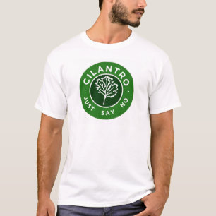 Camiseta Cilantro - apenas diga não