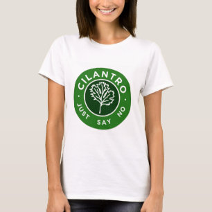 Camiseta Cilantro - apenas diga não