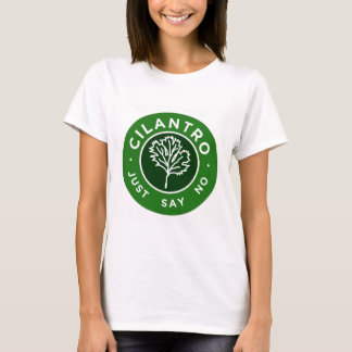Camiseta Cilantro - apenas diga não