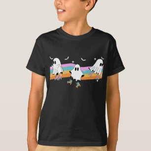Camiseta Cilindro de Boo Sking Hippie Ghost Love Roller Ska