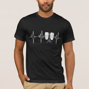 Camiseta Cilindro do Conga - pulsação do coração afligi