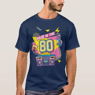 Camiseta Cilindro do Rádio Festas de Música dos anos 80 ska