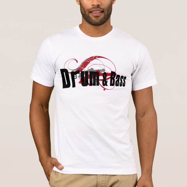 Camiseta Cilindro e multidão do baixo (Frente)