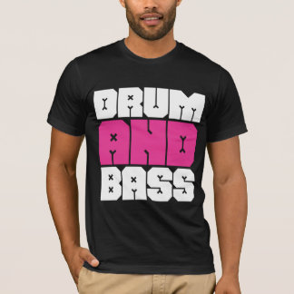 Camiseta Cilindro e t-shirt da música do baixo