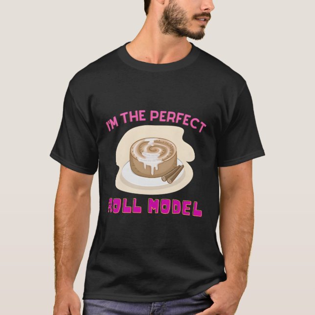 Camiseta Cilindro Exemplar Cilíndrico Perfeito - Roll Cinna (Frente)