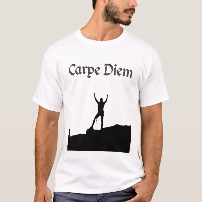 Camiseta Cimeira de Carpe Diem (Frente)