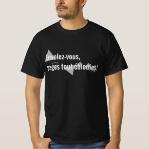 Camiseta Cimetière Marin Quote T-Shirt