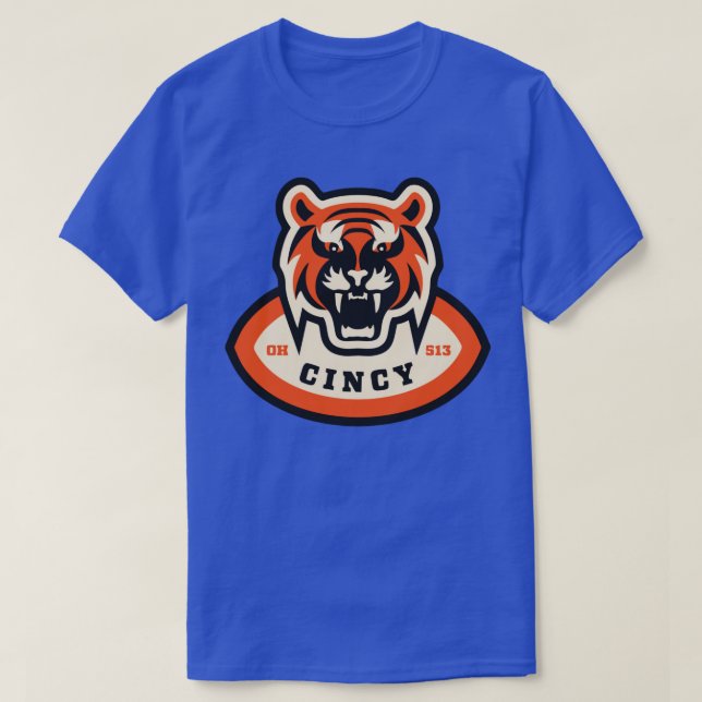 Camiseta Cin Bengals Merch (Frente do Design)