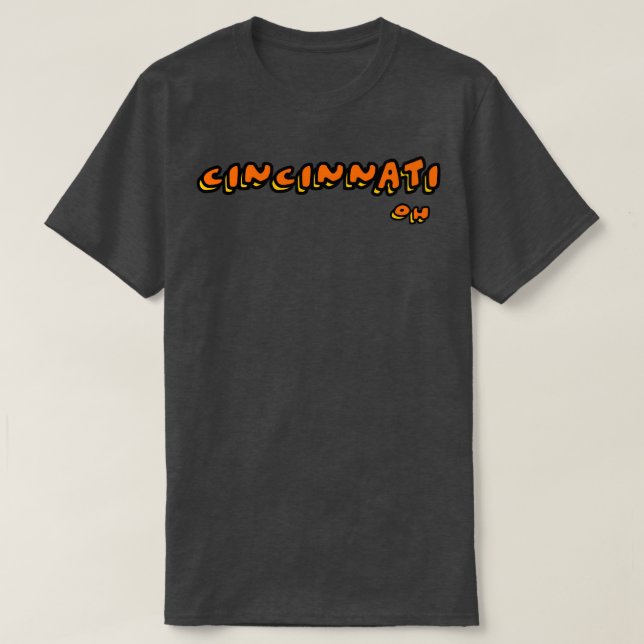 Camiseta Cincinnati Bubble (Frente do Design)