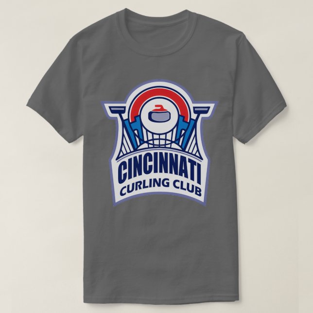 Camiseta cincinnati curling club (Frente do Design)