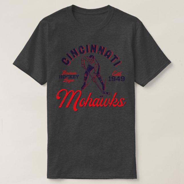 Camiseta Cincinnati Mohawks 1 (Frente do Design)