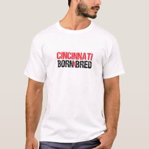 Camiseta Cincinnati Nascer E Bred Ohio Hometown Oh Home Sta