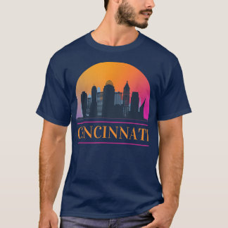Camiseta Cincinnati Ohio Skyline 