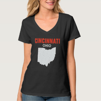 Camiseta CINCINNATI Ohio USA State America Travel Ohioan