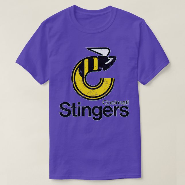 Camiseta Cincinnati Stingers (Frente do Design)