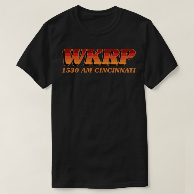 CAMISETA CINCINNATI WKRP 1530 (Frente do Design)