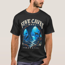 Cinco Cavernas Maui Havaí Mergulho Cavernas de Lav