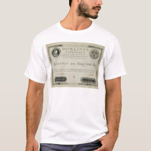 Camiseta Cinco cem cédulas dos livres, o 19 de junho de