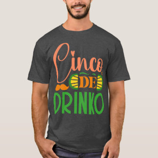 Camiseta Cinco De Drinko