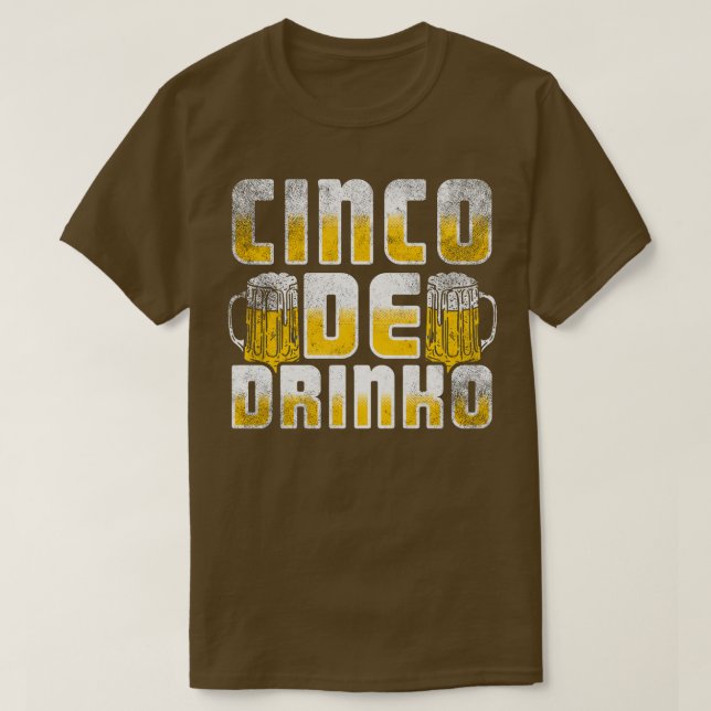 Camiseta Cinco De Drinko (1) (Frente do Design)