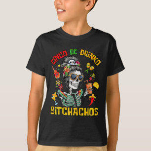 Camiseta Cinco De Drinko Achos Cinco De Mayo Bebendo