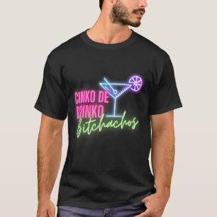 Camiseta Cinco De Drinko Achos Funny Cinco De Mayo Bebendo