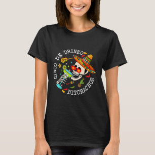 Camiseta Cinco De Drinko Achos México Cinco De Mayo Drinki