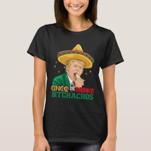 Camiseta Cinco De Drinko Achos Trump Engraçado Cinco De May