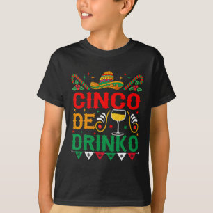Camiseta Cinco De Drinko Cinco De Mayo Funny 1