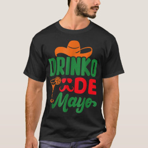 Camiseta Cinco De Drinko Engraçado Meican Cinco De Mayo Beb