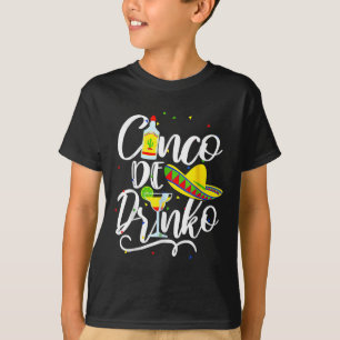 Camiseta Cinco De Drinko Funny Cinco De Mayo Men Women 5 De